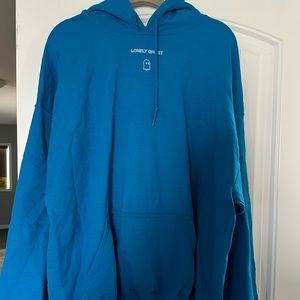 Lonely Ghost Text Me When You Get Home Hoodie size XL